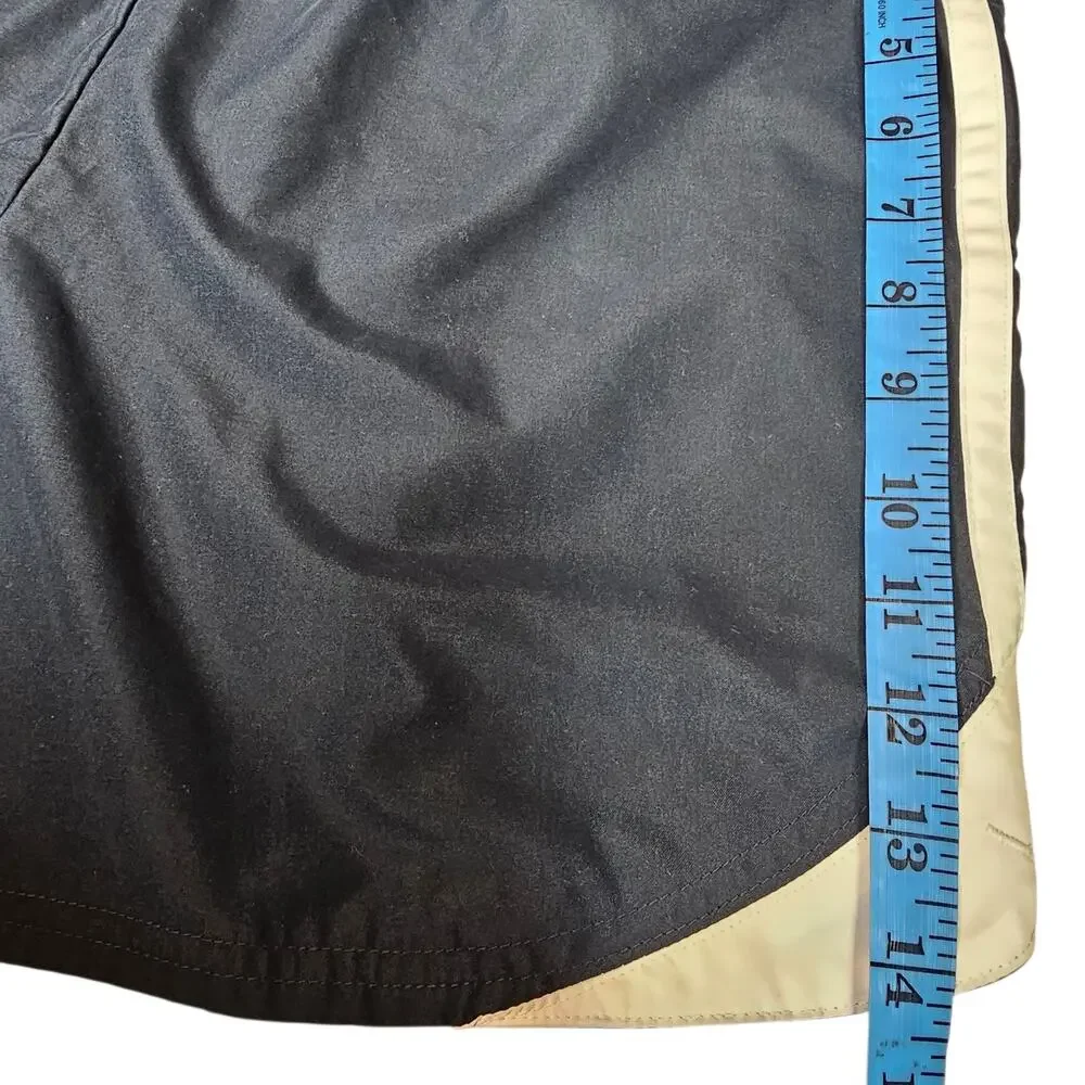 Nike Navy and White Running Shorts Women's Size M (8-10)